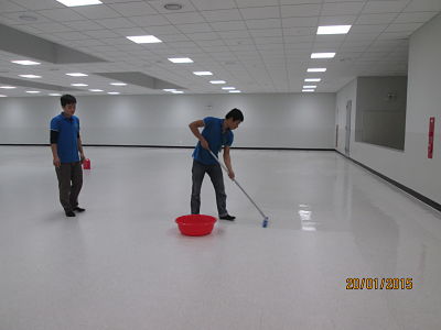 Phủ bóng sàn vinyl