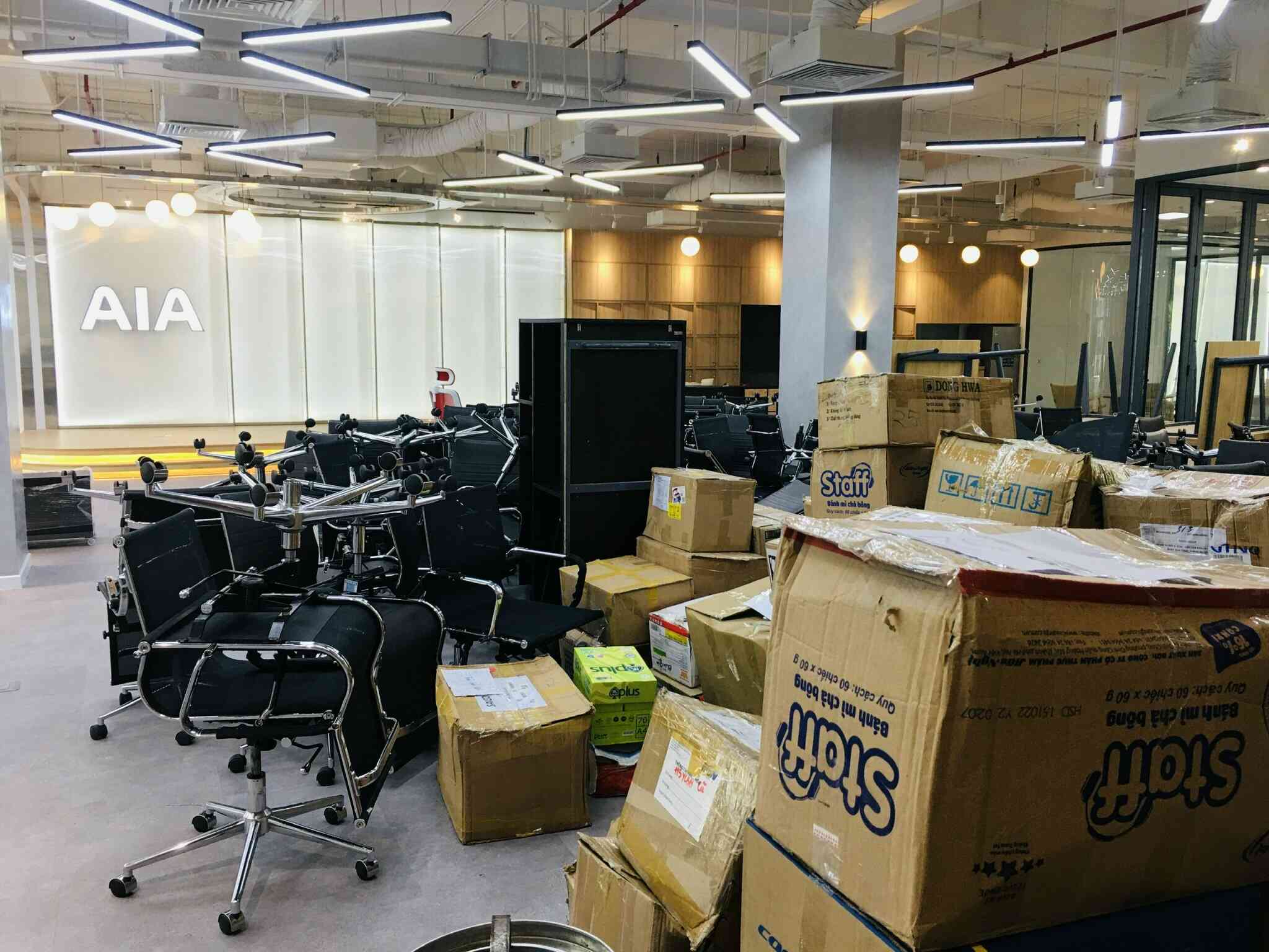 CHUYỂN VĂN PHÒNG CÔNG TY BẢO HIỂM AIA