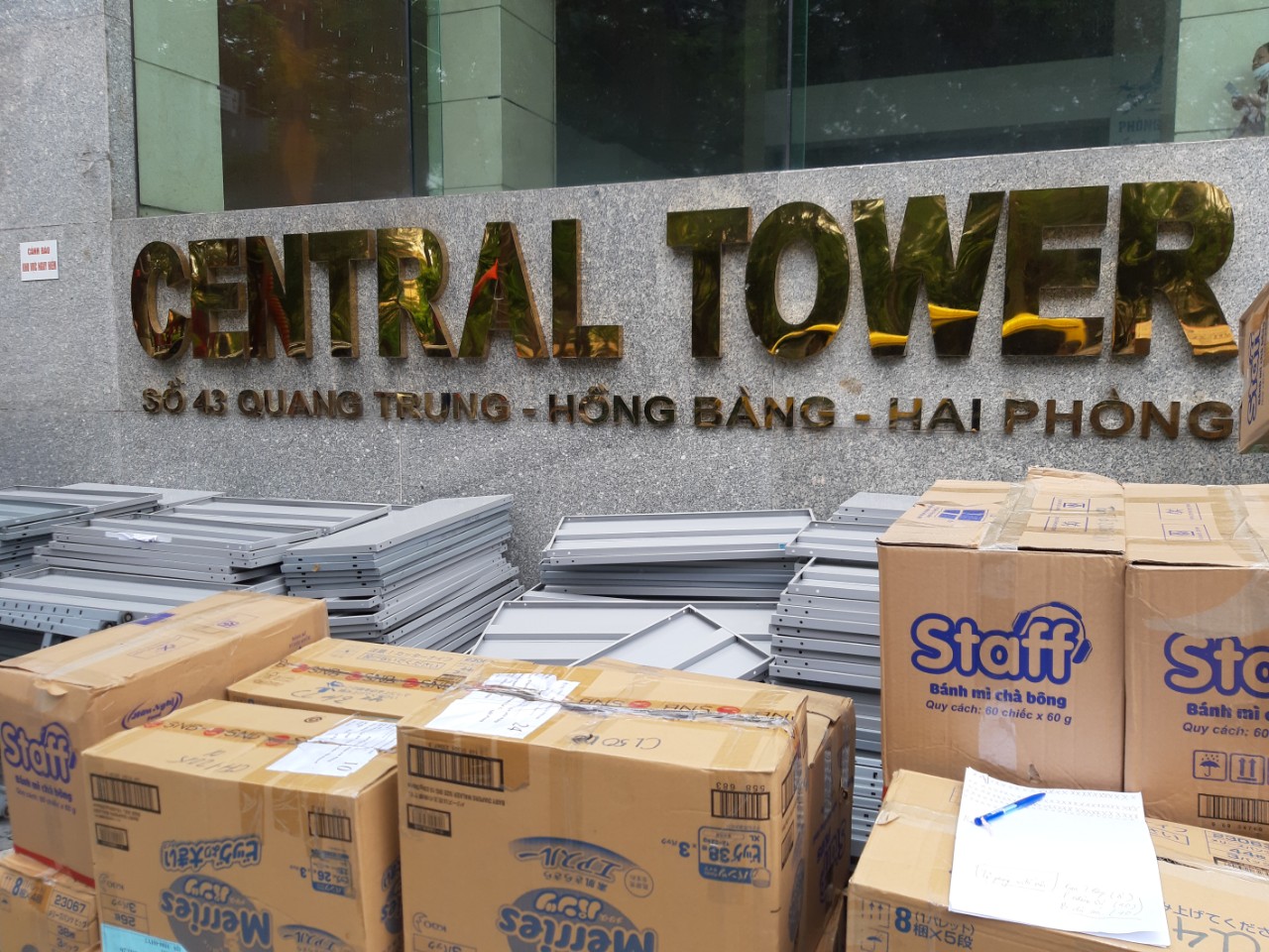 Chuyển văn phòng trọn gói tại Central Tower