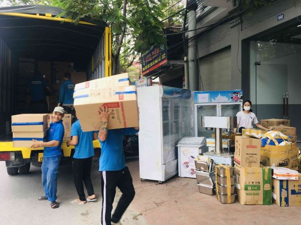 Chuyển cửa hàng trọn gói ở 124 Tô Hiệu